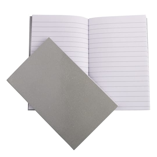 JAM Paper Glitter Kraft Pocket Journal